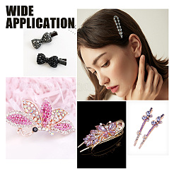 Pointed Back Glass Rhinestone Cabochons&nbsp;RGLA-GF0001-07C