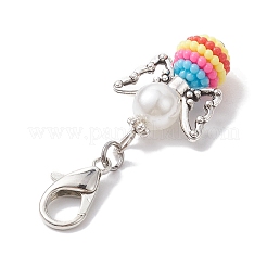 Colorful Angel Resin Pendant Decorations&nbsp;HJEW-JM01909