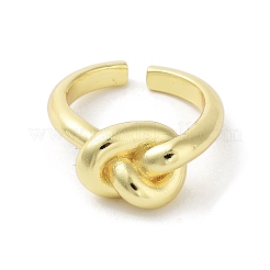 Brass Open Cuff Rings for Women&nbsp;RJEW-A035-05G