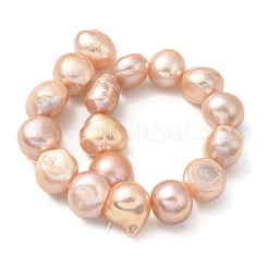 Natural Cultured Freshwater Pearl Beads Strands&nbsp;PEAR-A006-13E
