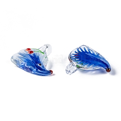 Handmade Lampwork Glass Pendants&nbsp;LAMP-R106-M4-B