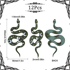 Western Style Acrylic Big Pendants&nbsp;SACR-SC0001-09