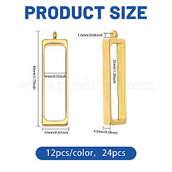 48Pcs 2 Colors Alloy Pendants&nbsp;FIND-CA0011-39