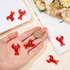 6Pcs Handmade Lampwork Beads&nbsp;LAMP-NB0002-07