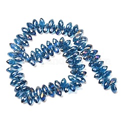 Electroplate Glass Beads Strands&nbsp;EGLA-J068-AB08
