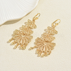 Bohemian Fan Alloy Chandelier Earrings&nbsp;XL2148