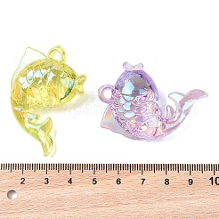 Electroplate Transparent UV Plating Acrylic Pendants&nbsp;OACR-I014-24