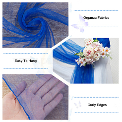 2Pcs 2 Colors Organza Fabrics&nbsp;DIY-OC0012-90A