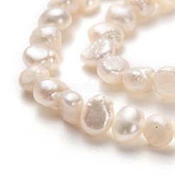 Natural Cultured Freshwater Pearl Beads Strands&nbsp;PEAR-L033-42A
