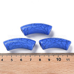 Opaque Crackle Acrylic Beads&nbsp;X1-MACR-S372-001N-013