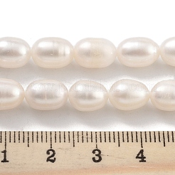 Natural Cultured Freshwater Pearl Beads Strands&nbsp;PEAR-P062-10I