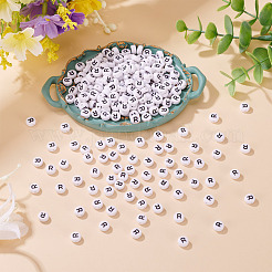 500Pcs Acrylic Beads&nbsp;SACR-TA0001-55R
