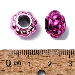 UV Plating Acrylic European Beads&nbsp;OACR-E033-13