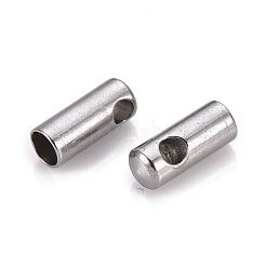 Tarnish Resistant 201 Stainless Steel Cord Ends&nbsp;STAS-F250-10P-I