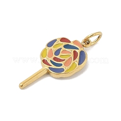 304 Stainless Steel Enamel Pendants&nbsp;LS-STAS-U044-02A-G