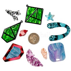 Cellulose Acetate(Resin) Pendants&nbsp;KY-MSMC001-01