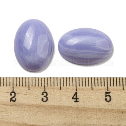 Synthetic Blue Lace Agate Cabochons&nbsp;G-C115-01A-03