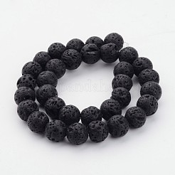 Natural Lava Rock Beads Strands&nbsp;G434-11