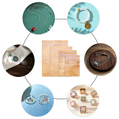 40Pcs 4 Styles PVC Resealable Bags&nbsp;OPP-TA0001-18A