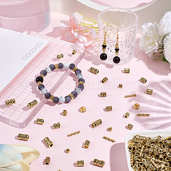 300Pcs 9 Styles Tibetan Style Alloy Spacer Beads&nbsp;FIND-PA0001-23