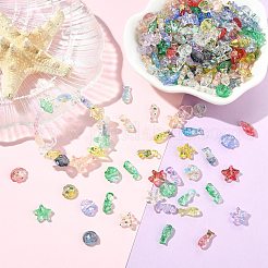Ocean Transparent Resin Beads&nbsp;RESI-CJC0012-48