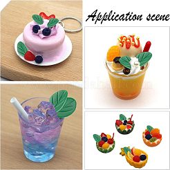 300pcs PVC Imitation Leaf&nbsp;DJEW-OC0001-17