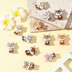 6Pcs Silicone Beads&nbsp;SIL-YW0002-15A