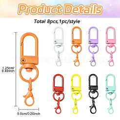 8Pcs Alloy Swivel Clasps&nbsp;KEYC-YW00195