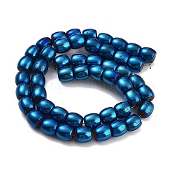 Synthetic Magnetic Hematite Beads Strands&nbsp;G-P545-H01-01E