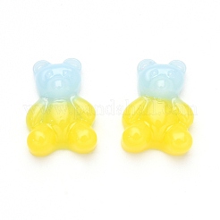 Gradient Color Opaque Resin Cabochons&nbsp;CRES-R196-01F