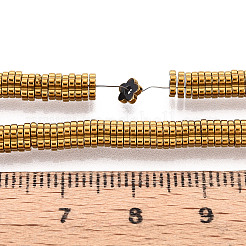 Electroplated Synthetic Non-magnetic Hematite Beads Strands&nbsp;G-T139-63C