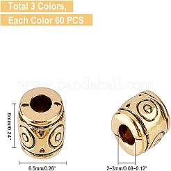 Tibetan Style Alloy Beads&nbsp;PALLOY-FH0001-09-NR