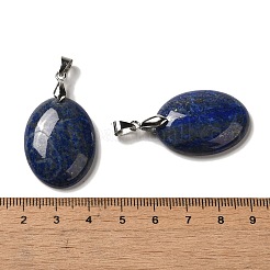 Natural Lapis Lazuli Pendants&nbsp;G-Z055-03P-13