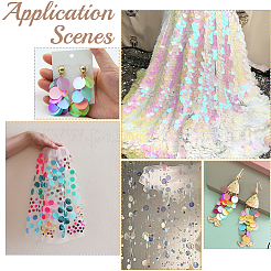 80G 10 Colors PVC Paillette Pendants&nbsp;FIND-SC0023-20A