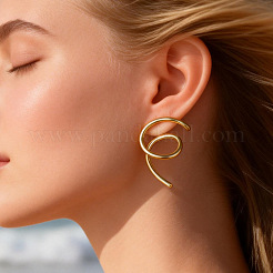 304 Stainless Steel Stud Earrings&nbsp;WG62927-01