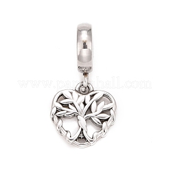 304 Stainless Steel European Dangle Charms&nbsp;STAS-C047-06