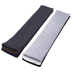 6Pcs 6 Colors Cotton Spandex Long Elastic Rib Cuffs&nbsp;AJEW-GF0014-32