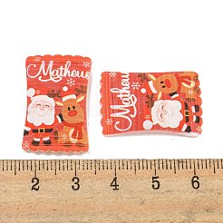 Christmas Theme Opaque Resin Decoden Cabochons&nbsp;CRES-B022-03B