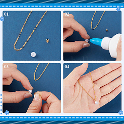 90Pcs 3 Styles 304 Stainless Steel Cup Pearl Peg Bails Pin Pendants&nbsp;STAS-ME0002-96
