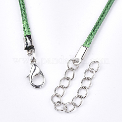 Waxed Cord Necklace Making&nbsp;NCOR-T001-46