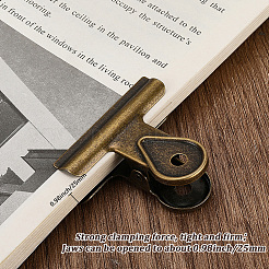 4Pcs Iron Binder Clips&nbsp;AJEW-CP0011-88A
