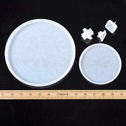 Rune Stones Divination Mat Silicone Molds&nbsp;DIY-TA0008-78
