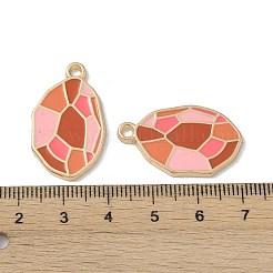 Rack Plating Alloy Enamel Pendants&nbsp;FIND-I038-05