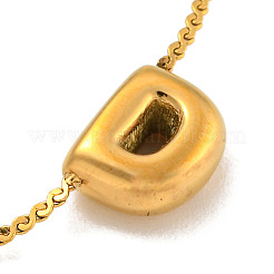 304 Stainless Steel Serpentine Chain Bracelets&nbsp;BJEW-H608-01G-D