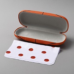 Creative Imitation Leather Eye Glasses Case&nbsp;AJEW-WH0033-41A