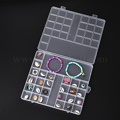 Transparent Plastic Bead Containers&nbsp;CON-YW0001-17