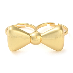 Brass Open Cuff Rings&nbsp;RJEW-K266-17G