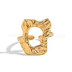 304 Stainless Steel Cuff Open Rings for Women&nbsp;FS3421