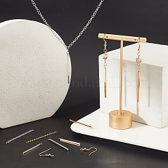 Vertical Bar Drop Earring DIY Making Kit&nbsp;DIY-UN0003-04