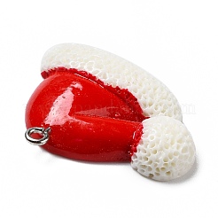 Opaque Resin Pendants&nbsp;RESI-D055-007P